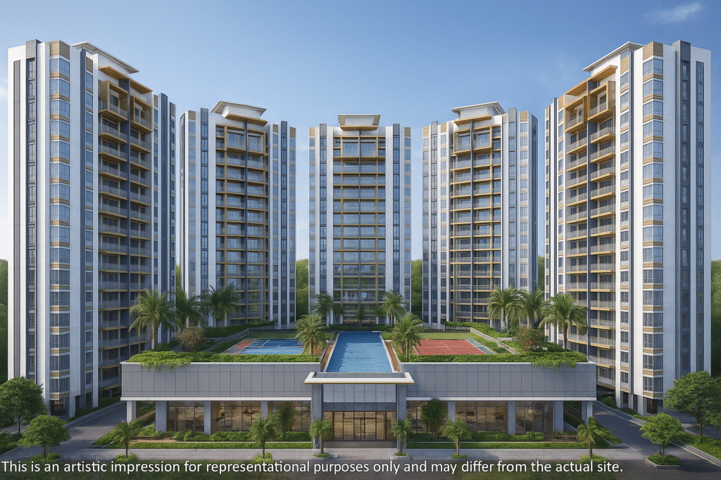 L&T Thanisandra Facade