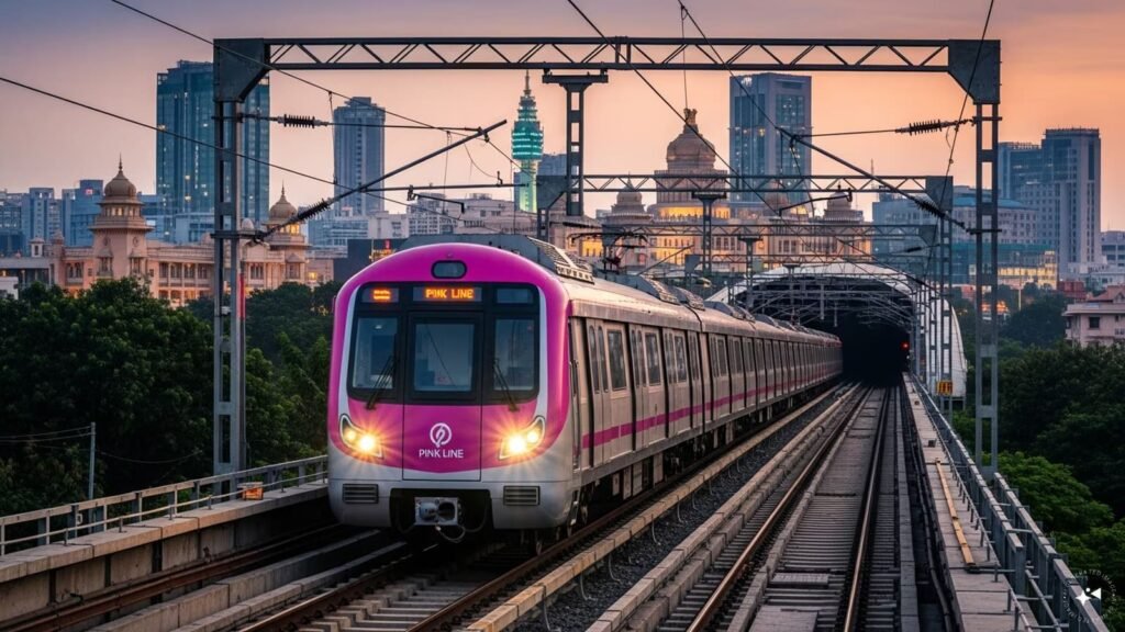 Pink Line Metro